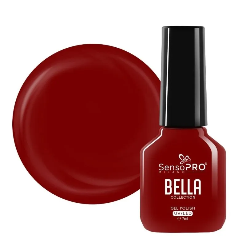 Oja Semipermanenta One Step, Bordeaux Beauty, SensoPRO Bella Collection, 7 ml