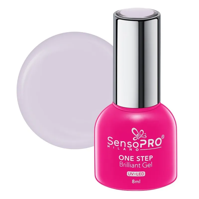 Oja Semipermanenta One Step Brilliant Gel SensoPRO Milano 8 ml, Orchid Dream 24