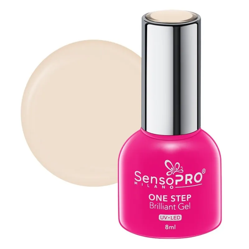 Oja Semipermanenta One Step Brilliant Gel SensoPRO Milano 8 ml, Still Perfect 46