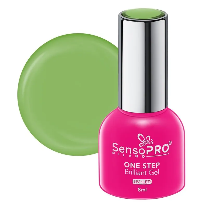 Oja Semipermanenta One Step Brilliant Gel SensoPRO Milano 8 ml, Tropical Breeze 119