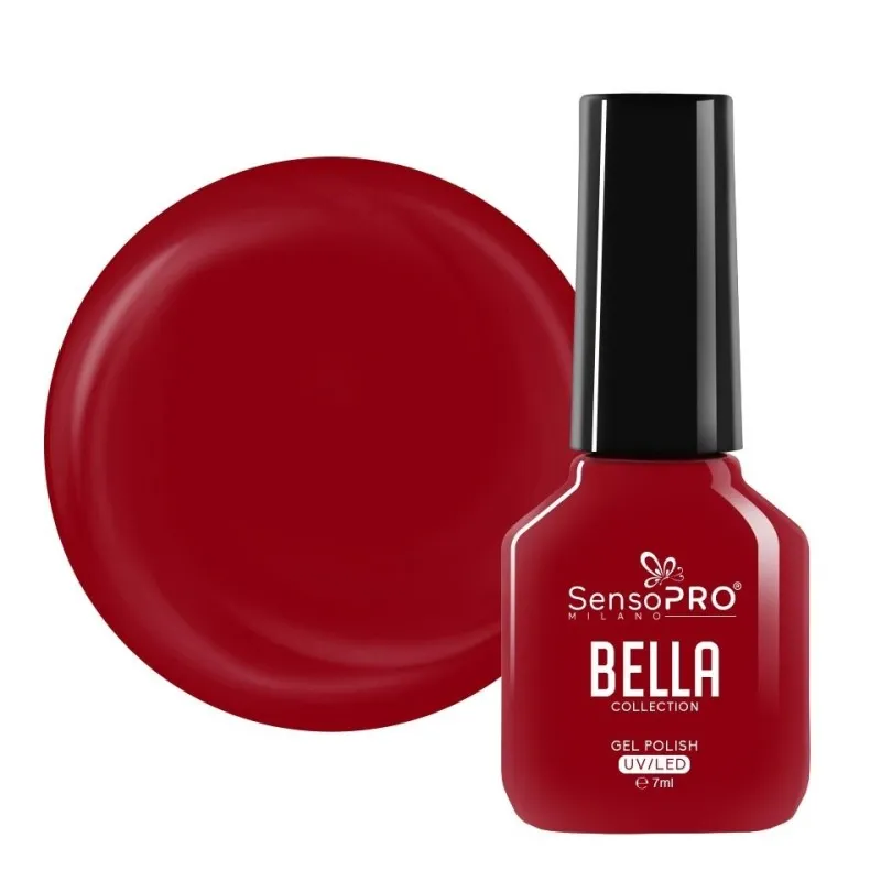 Oja Semipermanenta One Step, Crimson Burst, SensoPRO Bella Collection, 7 ml