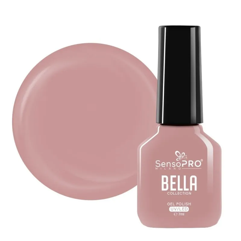 Oja Semipermanenta One Step, Gentle Ginger, SensoPRO Bella Collection, 7 ml