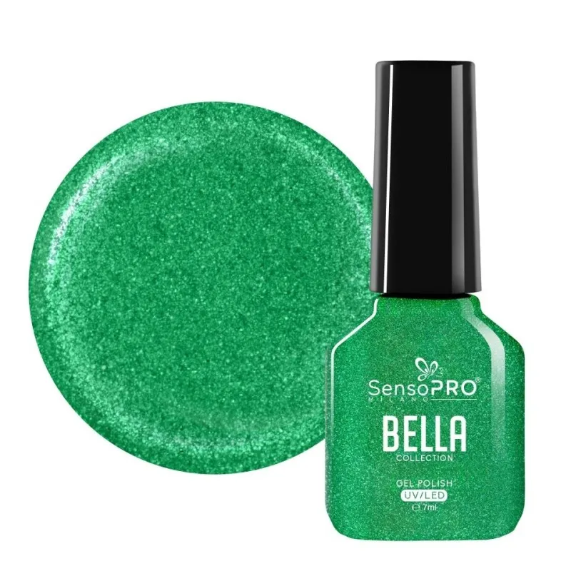 Oja Semipermanenta One Step, Green Burst, SensoPRO Bella Collection, 7 ml
