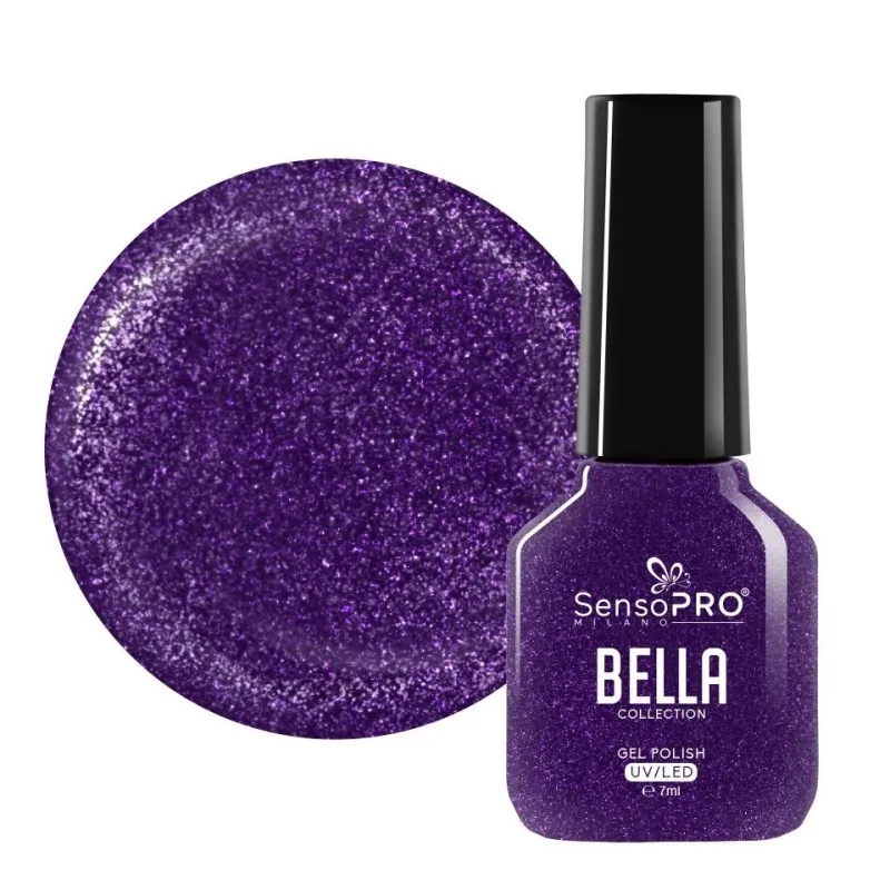 Oja Semipermanenta One Step, Indigo Shine, SensoPRO Bella Collection, 7 ml