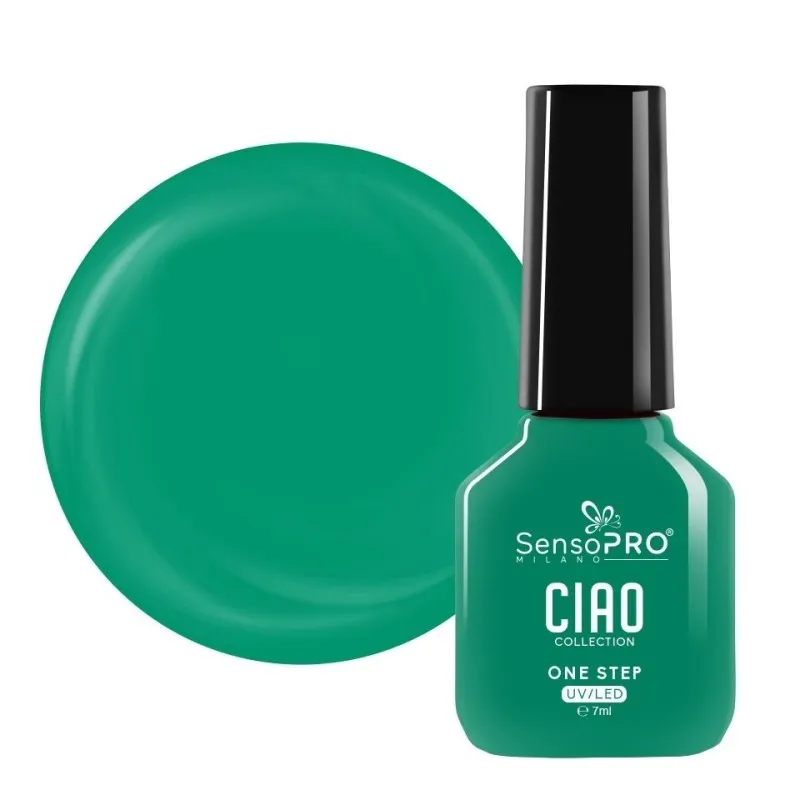 Oja Semipermanenta One Step, Jade Charm, SensoPRO Ciao Collection, 7 ml