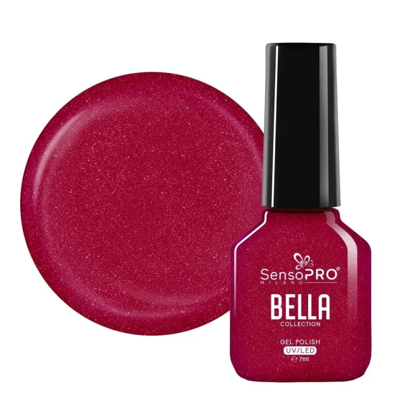 Oja Semipermanenta One Step, Magenta Kiss, SensoPRO Bella Collection, 7 ml