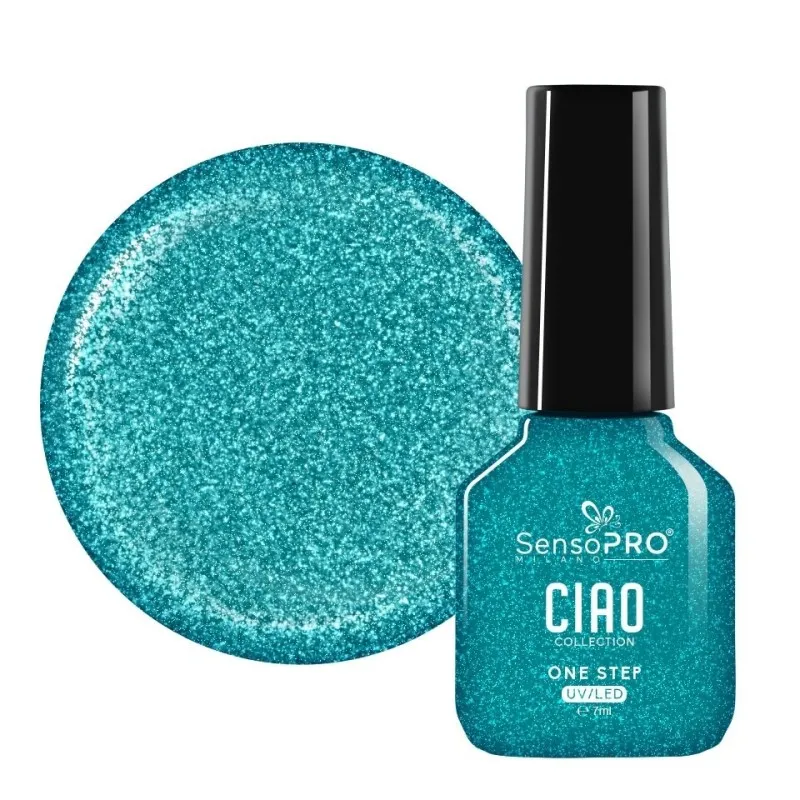 Oja Semipermanenta One Step, Mermaid Sheen, SensoPRO Ciao Collection, 7 ml