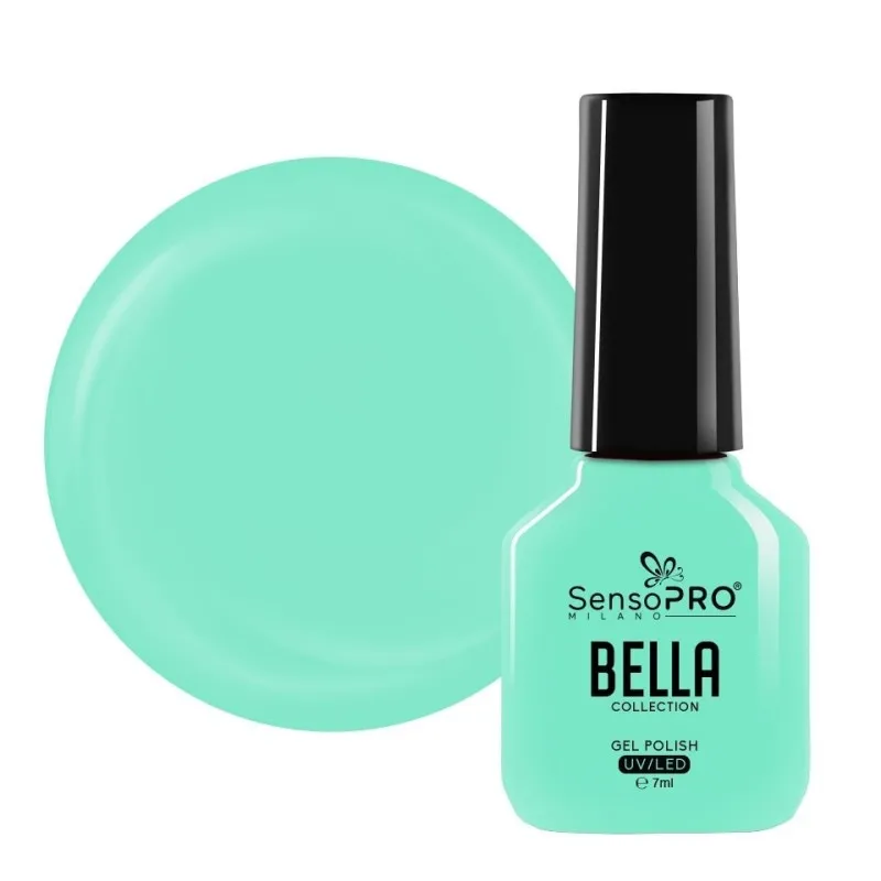 Oja Semipermanenta One Step, Mint Cheesecake, SensoPRO Bella Collection, 7 ml