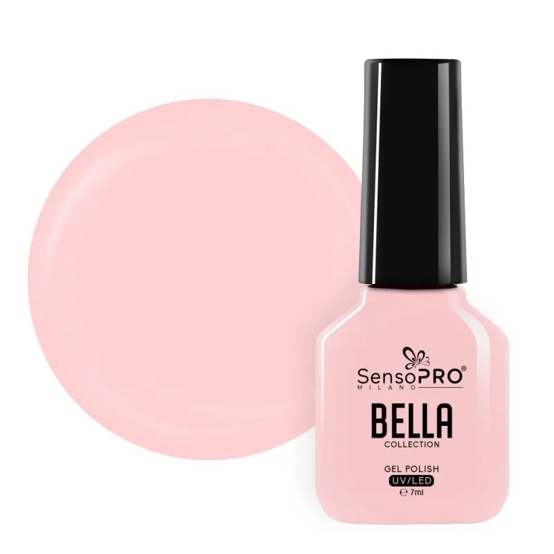 Oja Semipermanenta One Step, Nude Rose, SensoPRO Bella Collection, 7 ml