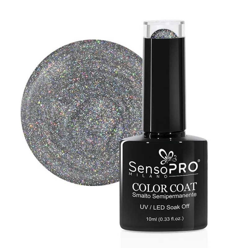 Oja Semipermanenta SensoPRO Milano, 10 ml, 029 Silver Shine