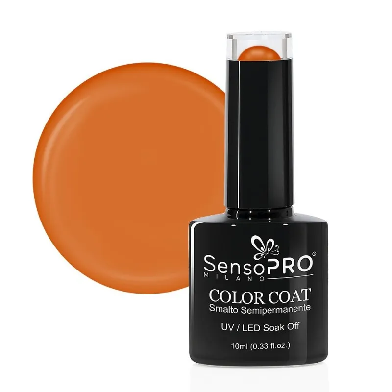 Oja Semipermanenta SensoPRO Milano, 10 ml, 163 Orange Crush