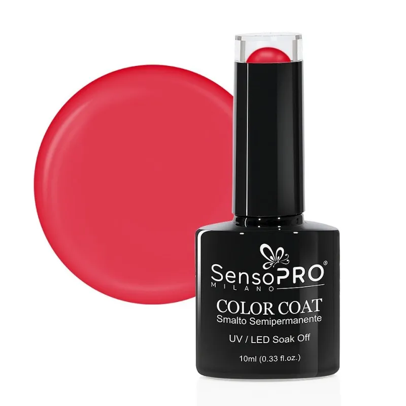 Oja Semipermanenta SensoPRO Milano, 10 ml, 258 Exotic Red