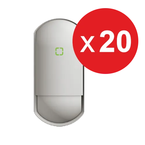 PACHET 20 buc. - Detector de miscare PIR FLX-S-ST FLX-S-ST-20
