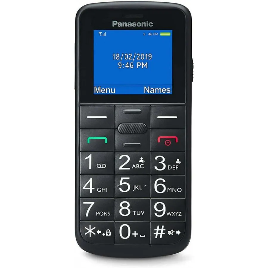 Panasonic Telefon mobil Panasonic KX-TU110, negru