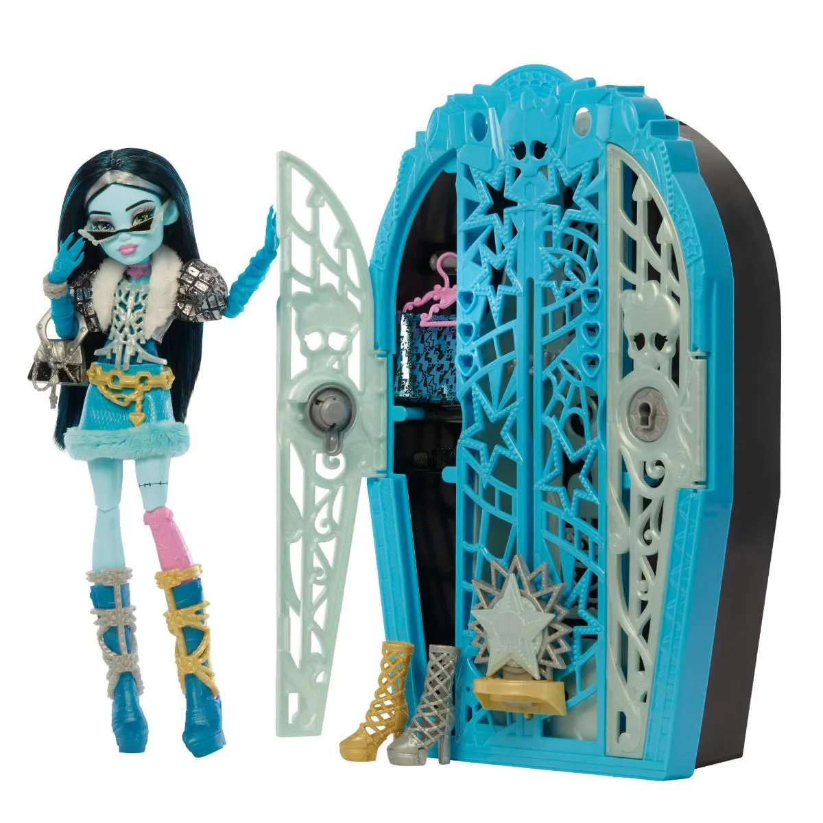 Papusa Monster High, Skulltimate Secrets, Frankie Stein, JBG81
