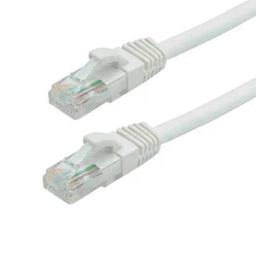 Patch cord gigabit, UTP, cat6, 0.25m, alb - ASYTECH Networking TSY-PC-UTP6-025M-W