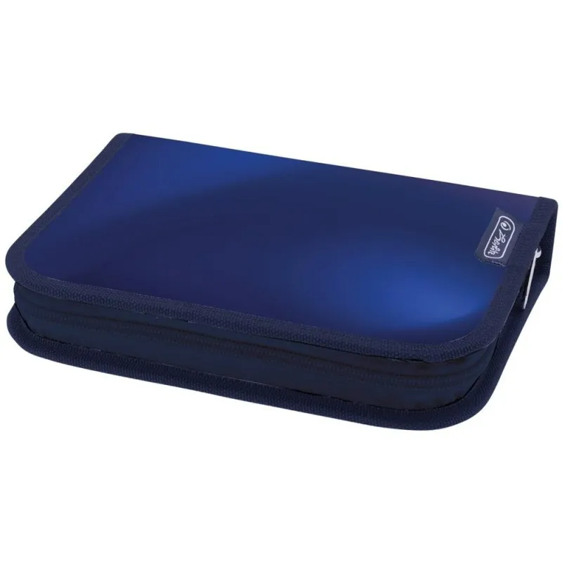 Penar Neechipat, Abstract Blue, 2 Clape, Albastru / Negru, Herlitz