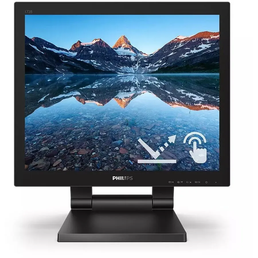 Philips Monitor Smooth Touch Philips 172B9TL/00 17 inch 1ms Black