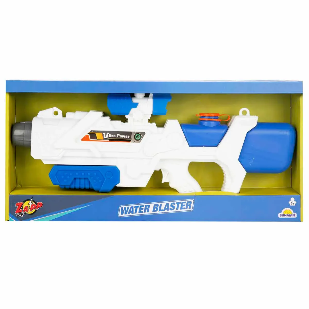 Pistol cu apa, Zapp Toys, Ultra Power, 49 cm, Alb