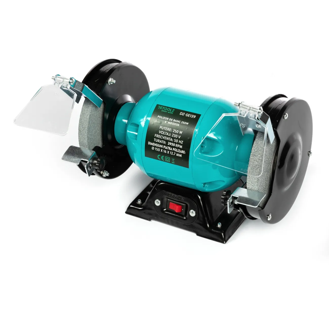 Polizor de Banc 250W 6" MD3215S Detoolz DZ-SE139