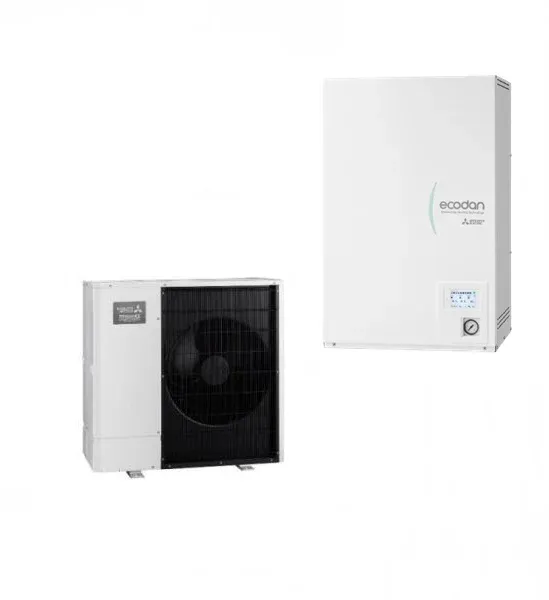 Pompa de caldura Mitsubishi Electric Zubadan Hydrobox Reversibil ERSF-VM2E+PUZ-SHWM120YAA 12 kW