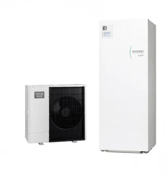 Pompa de caldura Mitsubishi Electric Zubadan Hydrotank Reversibil ERST20F-VM2E+PUZ-SHWM80VAA 8 kW