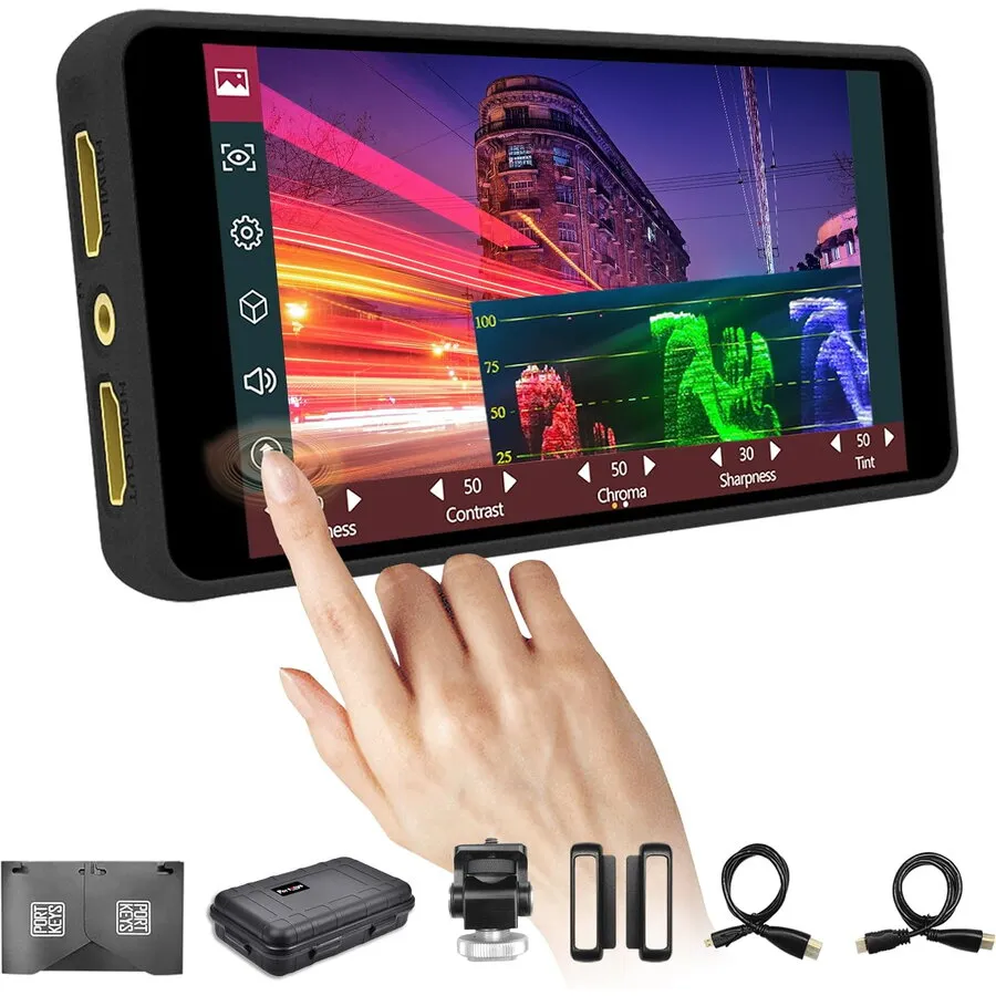 Portkeys Monitor Portkeys PT5 II, 5 3D LUT, Touchscreen, 500nit, 7W, 60Hz, 5 ms