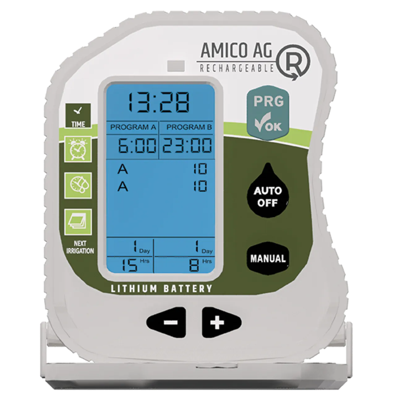 Programator automat pentru sisteme de irigare, 2 zone, 1 program, AMICO AG R