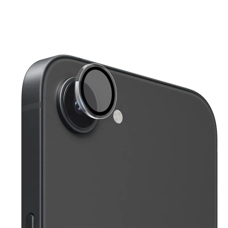 Protectie sticla camera foto Mobile Origin Lens Guard compatibila cu iPhone 16e, Transparent