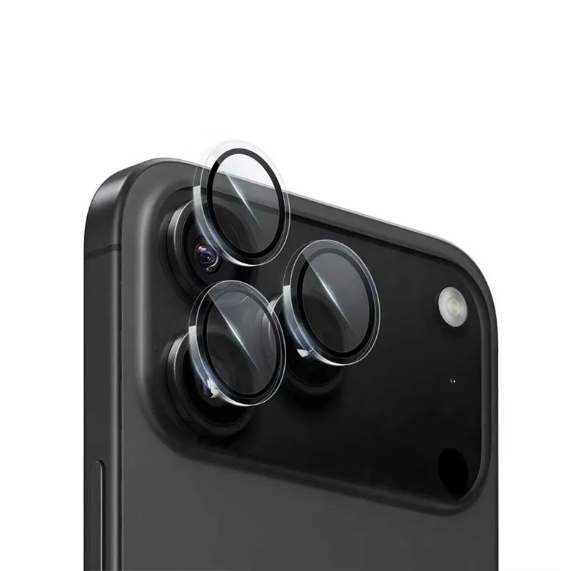 Protectie sticla camera foto Mobile Origin Sapphire Lens Guards compatibil cu iPhone 17 Pro / 17 Pro Max, Clear