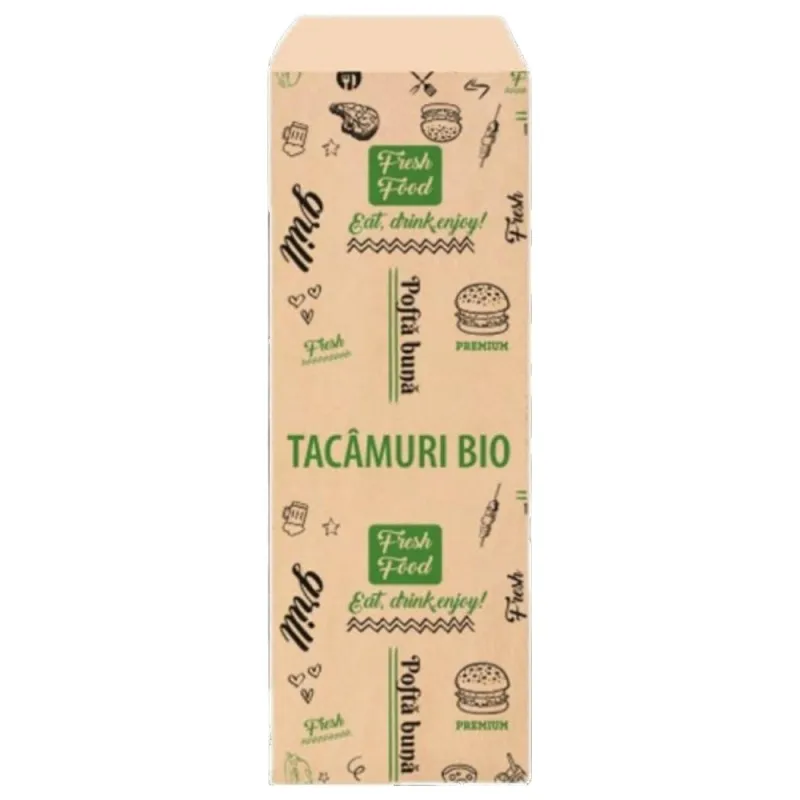 Pungi Tacamuri Natur, Model Fresh, 8 x 24 cm, 2000 Bucati