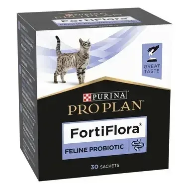 Purina Pro Plan Veterinary Diets FortiFlora Feline, 30 x 1 g