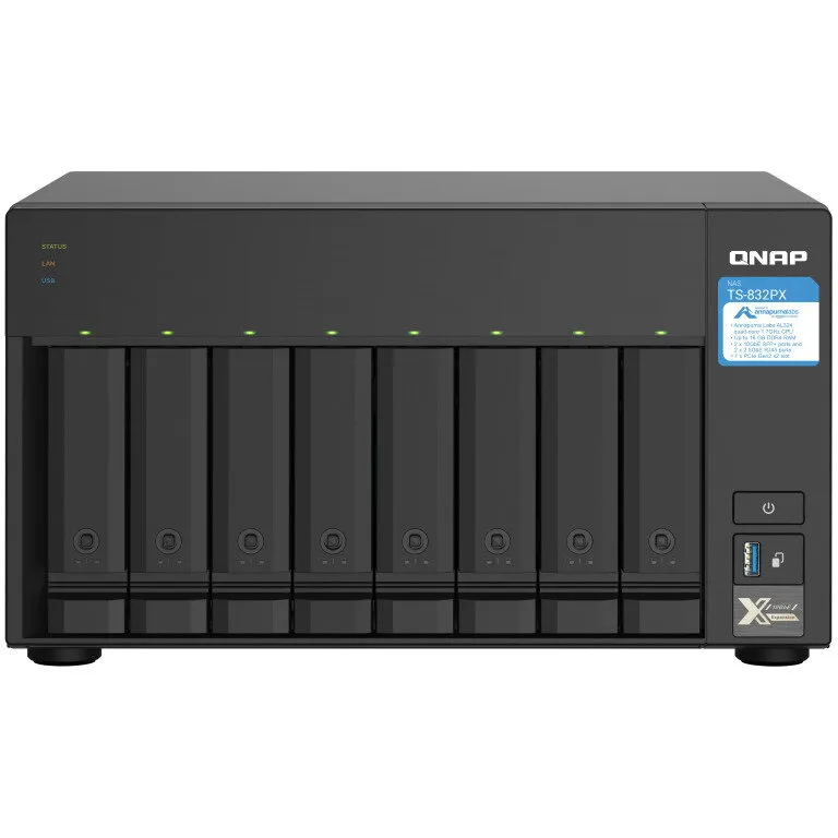 QNAP Network Attached Storage Qnap TS-832PX 4GB