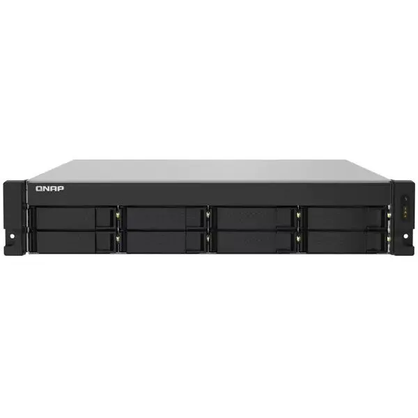 QNAP Network Attached Storage QNAP TS-832PXU-RP-4G cu procesor AnnapurnaLabs Alpine AL324 ARM® Cortex-A57 1.7GHz , 8-Bay, 4GB DDR4