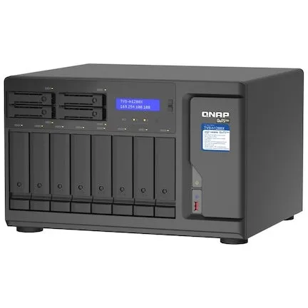 QNAP Network Attached Storage, QNAP TVS-h1288X-W1250-16G 12 Bay
