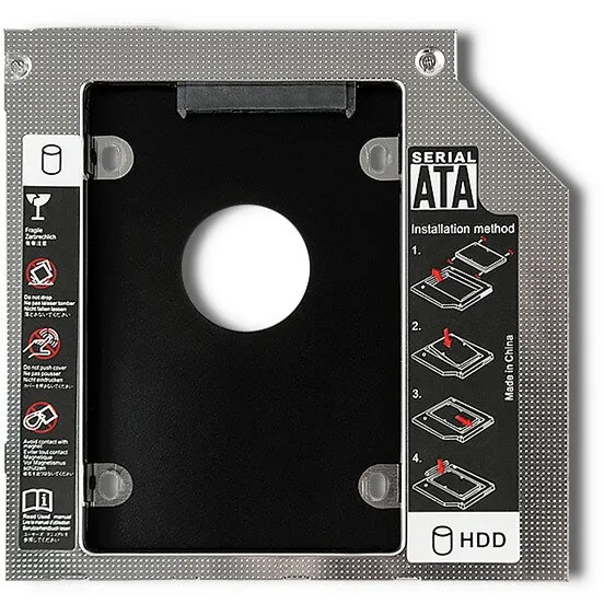 QOLTEC Carcasă Qoltec HDD pentru laptop, HDD de 2,5 | 12,7 mm