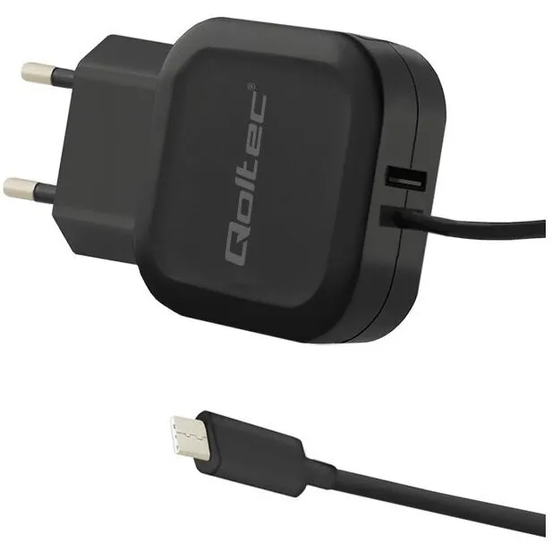 QOLTEC Incarcator Qoltec 17W | 5V | 3.4A | USB + USB typ C