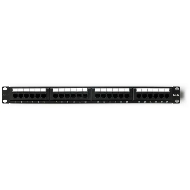 QOLTEC Patch panel QOLTEC RACK 24 porturi, cat.5e UTP
