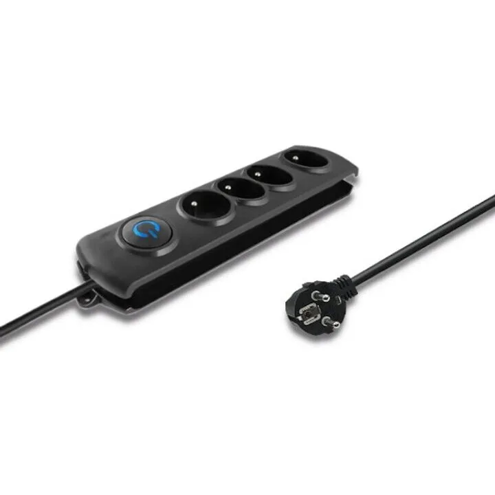 QOLTEC Prelungitor QOLTEC | 4 prize | 1,5m