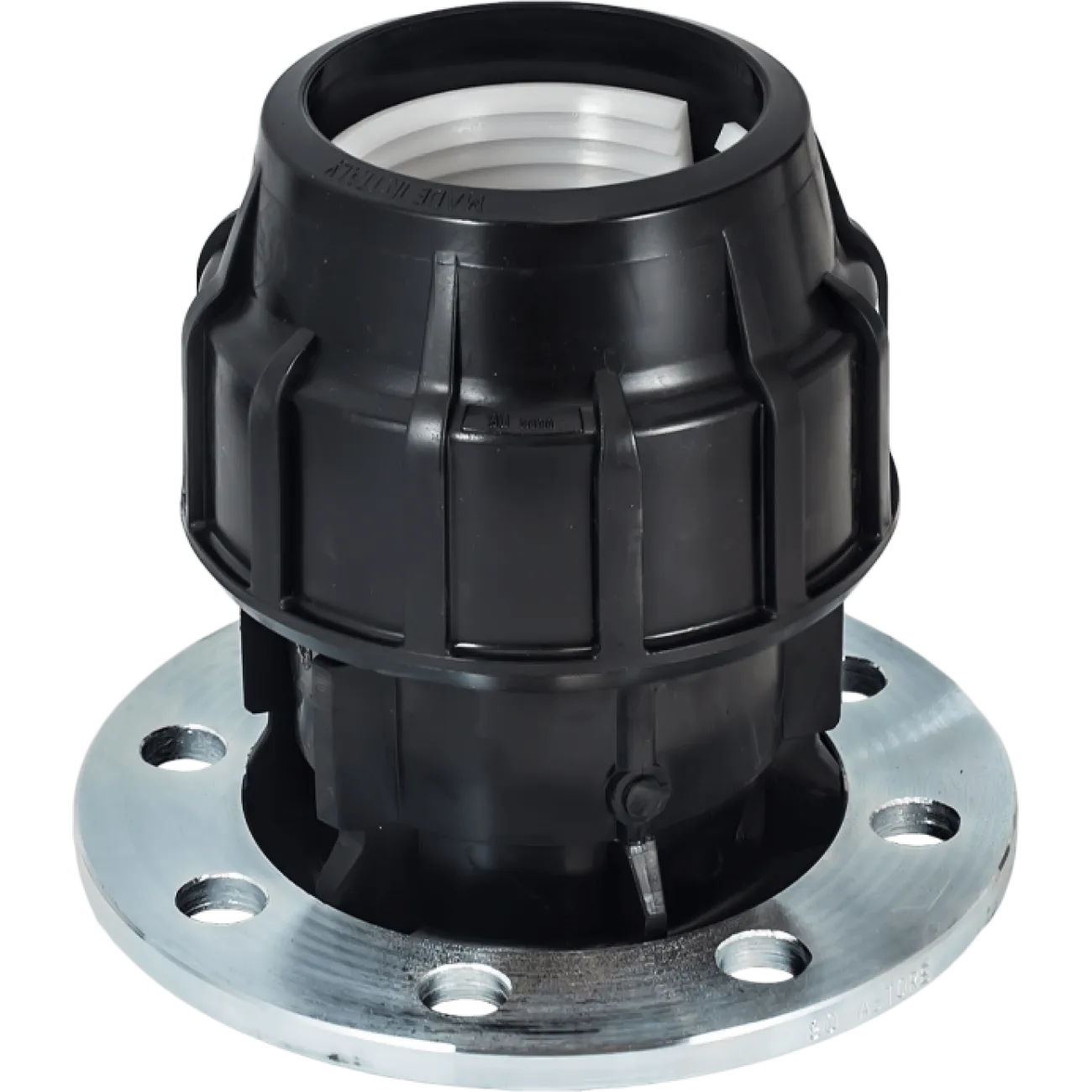 Racord compresiune cu flansa metalica, Elysee, Dimensiune 110x4"