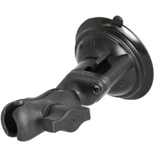 RAM&nbsp;MOUNTS Baza de aspiratie compozita RAM® Twist-Lock™ cu brat cu doua prize