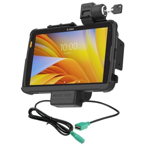 RAM&nbsp;MOUNTS Blocare RAM® Tough-Dock™ Power + Data pentru tableta Zebra ET4x 10