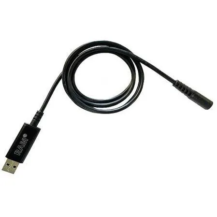 RAM&nbsp;MOUNTS Cablu adaptor audio RAM® - Conector femela 3,5 mm la USB tip A masculin