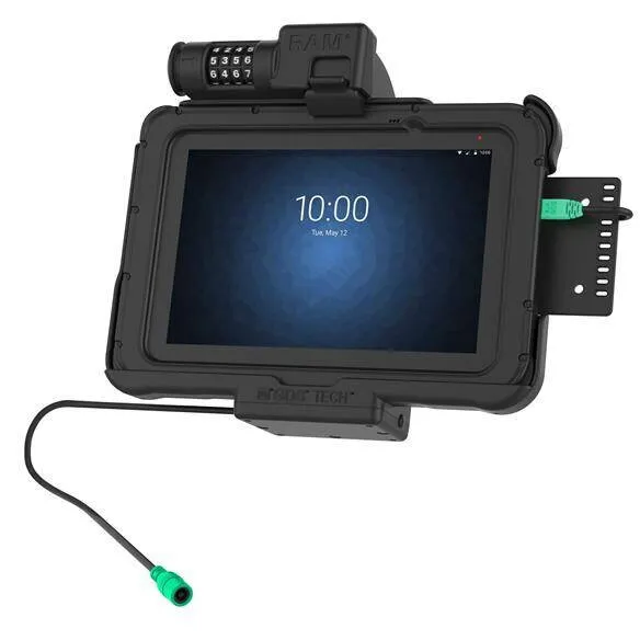 RAM&nbsp;MOUNTS GDS® Combo Locking Powered Dock pentru serii Zebra ET5x 8.3 &amp; 8.4