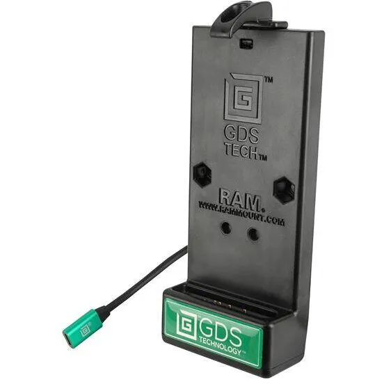 RAM&nbsp;MOUNTS GDS® Dock pentru telefoane auto cu USB Type-C 2.0 pentru produse IntelliSkin®