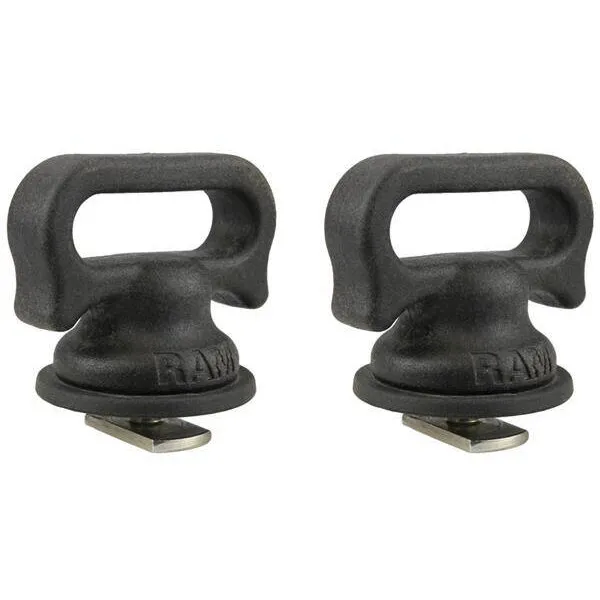 RAM&nbsp;MOUNTS RAM® 2-Pack Vertical Tie Down Track Accesoriu