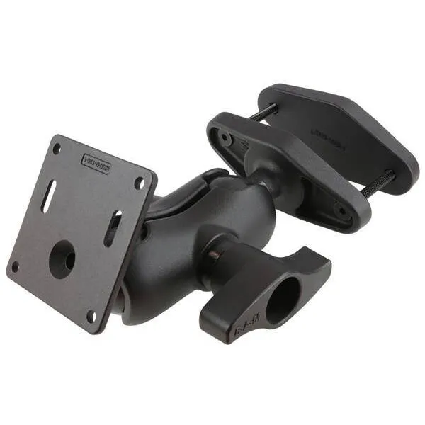 RAM&nbsp;MOUNTS RAM® 4 Square Post Clamp Mount cu placa VESA de 75x75mm