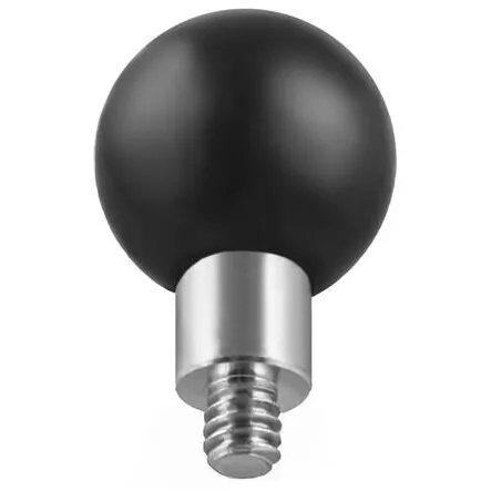 RAM&nbsp;MOUNTS RAM® Ball Adapter with 1/4-20 Threaded Post - B Size