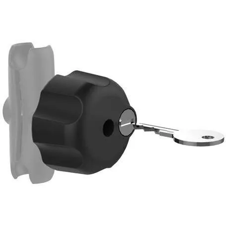 RAM&nbsp;MOUNTS RAM® Buton de blocare a cheii cu insertie din alama pentru brate cu soclu de dimensiune B