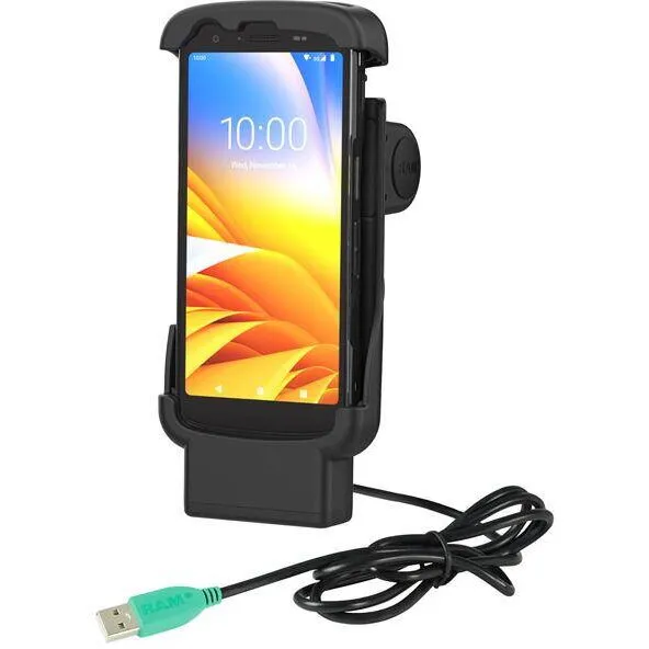 RAM&nbsp;MOUNTS RAM® Form-Fit Powered Dock pentru Zebra TC22 &amp; TC27 fara Boot